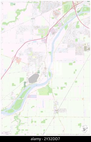 Waterville, Lucas County, Stati Uniti, Stati Uniti, Ohio, N 41 30' 3'', S 83 43' 5'', MAP, Cartascapes Map pubblicata nel 2024. Esplora Cartascapes, una mappa che rivela i diversi paesaggi, culture ed ecosistemi della Terra. Viaggia attraverso il tempo e lo spazio, scoprendo l'interconnessione del passato, del presente e del futuro del nostro pianeta. Foto Stock