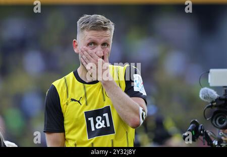 Dortmund, Germania. 7 settembre 2024. Firo : 07.09.2024, calcio, 1.Bundesliga, 1.Liga, stagione 2024/2025, BVB, Borussia Dortmund, partita di addio Lukasz Piszczek e Jakub Blaszczykowski Jakub Blaszczykowski, addio crediti: dpa/Alamy Live News Foto Stock