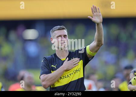 Dortmund, Germania. 7 settembre 2024. Firo : 07.09.2024, calcio, 1.Bundesliga, 1.Liga, stagione 2024/2025, BVB, Borussia Dortmund, partita di addio Lukasz Piszczek e Jakub Blaszczykowski Lukasz Piszczek, addio Credit: dpa/Alamy Live News Foto Stock