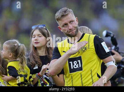 Dortmund, Germania. 7 settembre 2024. Firo : 07.09.2024, calcio, 1.Bundesliga, 1.Liga, stagione 2024/2025, BVB, Borussia Dortmund, partita di addio Lukasz Piszczek e Jakub Blaszczykowski Jakub Blaszczykowski, addio crediti: dpa/Alamy Live News Foto Stock