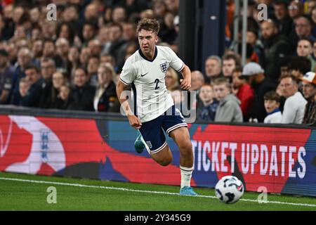 LUTON, INGHILTERRA - SETTEMBRE 09: Jack Hinshelwood controlla la palla durante l'amichevole internazionale U21 tra Inghilterra e Austria a KE Foto Stock