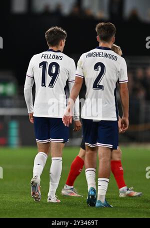 LUTON, INGHILTERRA - SETTEMBRE 09: Tom Fellows, Jack Hinshelwood durante l'amichevole internazionale U21 tra Inghilterra e Austria a Kenilworth Roa Foto Stock