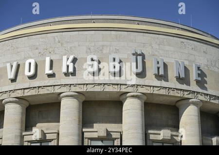 Volksbuehne, Rosa-Luxemburg-Platz, Mitte, Berlino, Germania, Europa Foto Stock