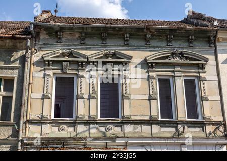Dimora storica, strada Prundului, Brasov, Romania Foto Stock