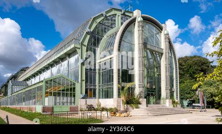 Parigi, Francia, serra solo nel Jardin des Plantes Editorial. Foto Stock