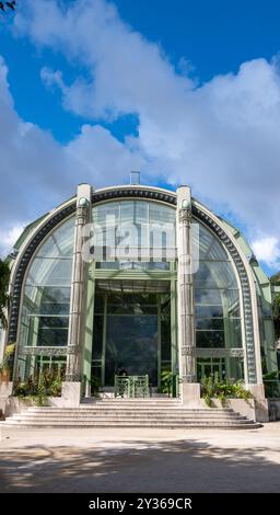 Parigi, Francia, serra solo nel Jardin des Plantes Editorial. Foto Stock