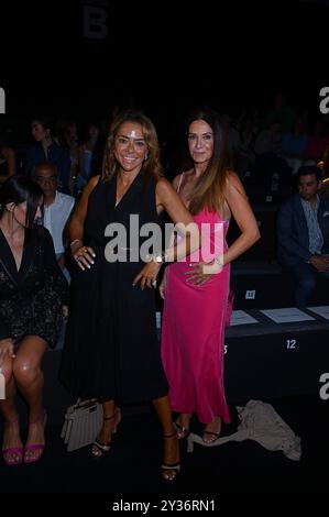 Madrid, Spagna. 12 settembre 2024. In prima fila alla sfilata Odette Alvarez durante la Mercedes-Benz Fashion Week de Madrid in IFEMA, 12 settembre 2024 Spagna Antonio Quilez/Cordon Press Credit: CORDON PRESS/Alamy Live News Foto Stock