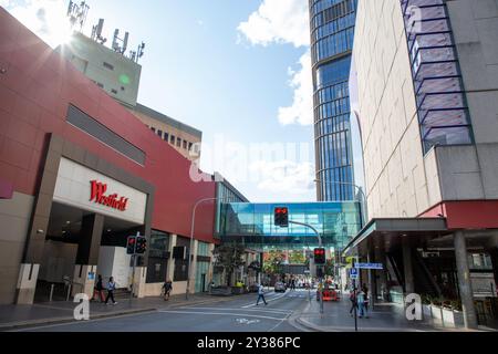 Centro commerciale Westfield Parramatta, Sydney, NSW, Australia Foto Stock