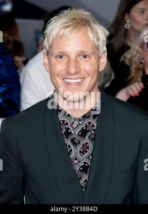 11 settembre 2024, Londra, Inghilterra, Regno Unito - Jamie Laing partecipa ai National Television Awards 2024, The O2 Arena Foto Stock