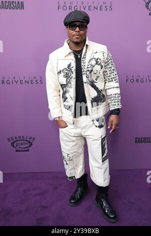 Beverly Hills, California, 12 settembre 2024. Titus Kaphar alla premiere di Los Angeles della Roadside Attractions 'esibire perdono' il 12 settembre 2024 al Gagosian di Beverly Hills, California. Crediti: Faye Sadou/Media Punch/Alamy Live News Foto Stock