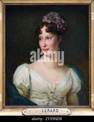 Ritratto di Maria Luisa d'Austria, imperatrice dei francesi dal 1810 al 1814, 1810, Francesco GÉRARD, Roma (Italie), 1770 - Parigi, 1837, Musée du Louvr Foto Stock