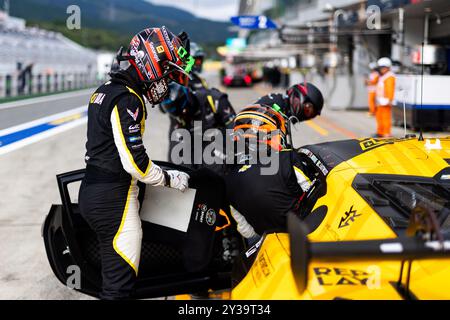 ANDRADE Rui (ang), TF Sport, Corvette Z06 GT3.R, ritratto durante la 6 ore 2024 di Fuji, 7° round del Campionato Mondiale Endurance 2024, dal 13 al 15 settembre 2024 sul circuito Fuji di Oyama, Shizuoka, Giappone - Photo Joao Filipe/DPPI credito: DPPI Media/Alamy Live News Foto Stock