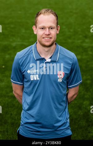 OSS, 10-09-2024. Stadio Frans Heesen. Keuken Kampioen Divisie, KKD, stagione 2024-2025, voetbal. Top Oss. Photocall Crediti di Thijs Schuurmans: Pro Shots/Alamy Live News Foto Stock