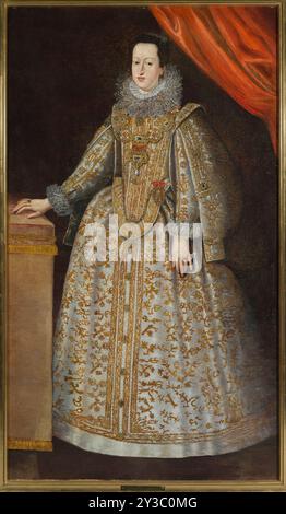 Ritratto di Eleonora Gonzaga (1598-1655), c 1621. Si trova nella Collezione del Castello reale di Varsavia. Foto Stock