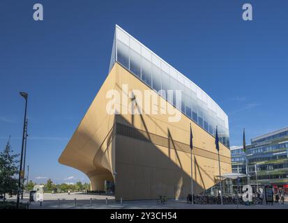 Oodi Central Library and Cultural Centre, progettato da ala Architects, Helsinki, Finlandia, Europa Foto Stock