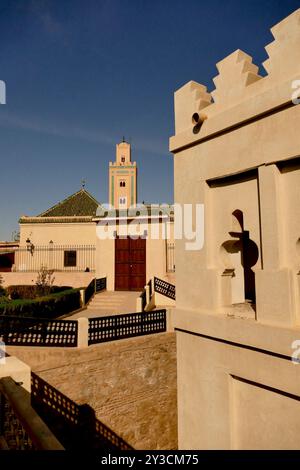 Qubba almoravide, Marrakech, città imperiale del Marocco Foto Stock