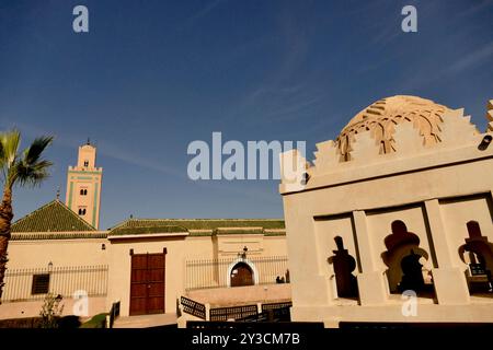 Qubba almoravide, Marrakech, città imperiale del Marocco Foto Stock