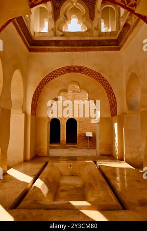 Qubba almoravide, Marrakech, città imperiale del Marocco Foto Stock