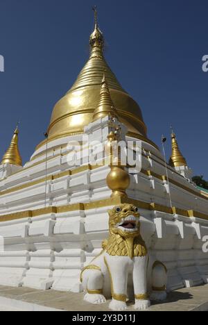 Pagoda a Inwa, Myanmar, Asia Foto Stock