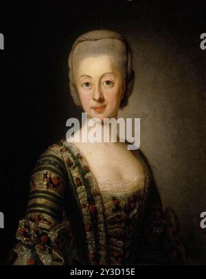 Sofia Maddalena, Regina di Svezia, 1775. Foto Stock