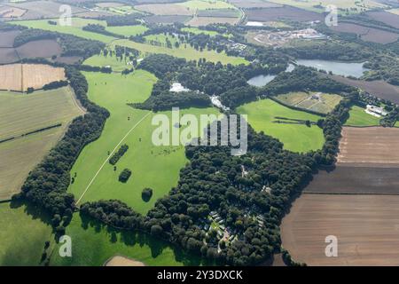 Nostell Priory Park, Wakefield, 2023. Foto Stock