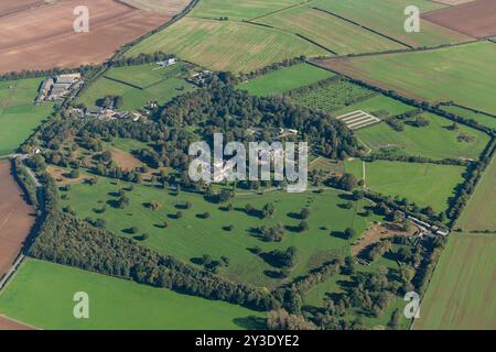 Ex parco a Lotherton Hall, Leeds, 2023. Foto Stock