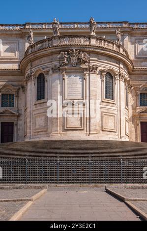 Esterno della Basilica Papale di Santa Maria maggiore Foto Stock