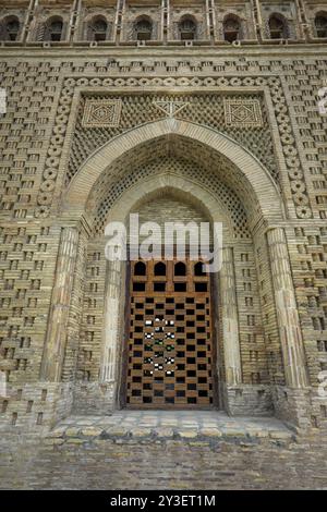 Bukhara, Uzbekistan - 10 maggio 2019: Mausoleo samanide nella città vecchia Foto Stock