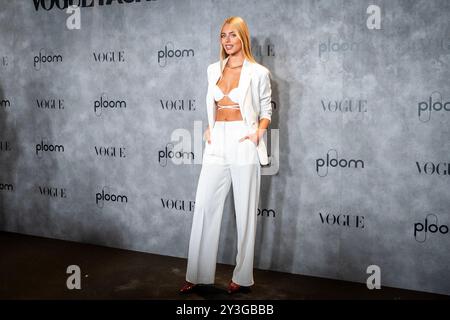 Madrid, Madrid, Spagna. 12 settembre 2024. MISHEL GERZIG. (Immagine di credito: © Oscar Manuel Sanchez/ZUMA Press Wire) SOLO PER USO EDITORIALE! Non per USO commerciale! Foto Stock