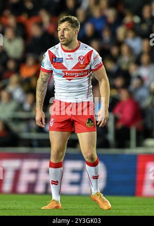 St Helens, Regno Unito. 13 settembre 2024. Mark Percival di St. Helens durante il Betfred Super League Round 26 partita St Helens vs Castleford Tigers al Totally Wicked Stadium, St Helens, Regno Unito, 13 settembre 2024 (foto di Cody Froggatt/News Images) a St Helens, Regno Unito il 13/9/2024. (Foto di Cody Froggatt/News Images/Sipa USA) credito: SIPA USA/Alamy Live News Foto Stock