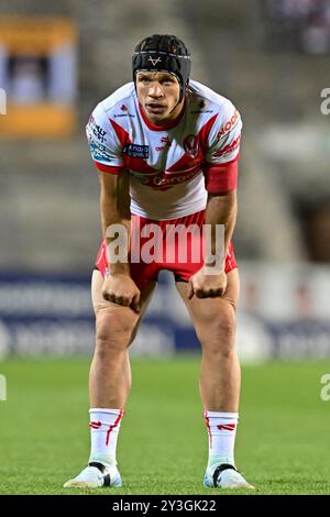 St Helens, Regno Unito. 13 settembre 2024. Jonny Lomax di St. Helens durante il Betfred Super League Round 26 partita St Helens vs Castleford Tigers al Totally Wicked Stadium, St Helens, Regno Unito, 13 settembre 2024 (foto di Cody Froggatt/News Images) a St Helens, Regno Unito il 9/13/2024. (Foto di Cody Froggatt/News Images/Sipa USA) credito: SIPA USA/Alamy Live News Foto Stock