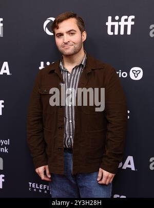 Toronto, Canada. 10 settembre 2024. Matt Wood arriva alla prima del "Saturday Night" durante il Toronto International Film Festival 2024 tenutosi al Royal Alexandra Theatre il 10 settembre 2024 a Toronto, Canada © JPA/AFF-USA.com Credit: AFF/Alamy Live News Foto Stock