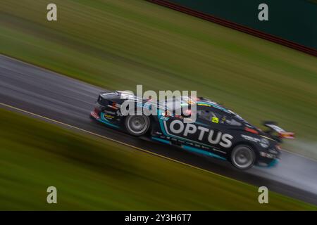 Sandown Park, Victoria, Australia. 14 settembre 2024. CHAZ MOSTERT/LEE HOLDSWORTH (25) alla curva 1 durante la sessione mattutina per il Campionato Supercars al Penrite Oils Sandown 500 2024 al Sandown International Motor Raceway, Sandown Park (Credit Image: © James Forrester/ZUMA Press Wire) SOLO PER USO EDITORIALE! Non per USO commerciale! Foto Stock