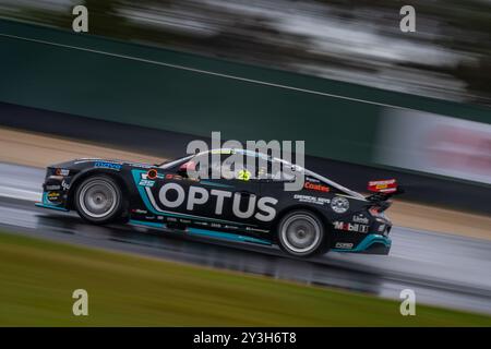 Sandown Park, Victoria, Australia. 14 settembre 2024. CHAZ MOSTERT/LEE HOLDSWORTH (25) alla curva 1 durante la sessione mattutina per il Campionato Supercars al Penrite Oils Sandown 500 2024 al Sandown International Motor Raceway, Sandown Park (Credit Image: © James Forrester/ZUMA Press Wire) SOLO PER USO EDITORIALE! Non per USO commerciale! Foto Stock