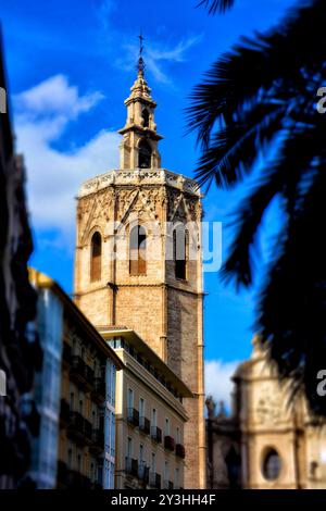 Valencia, Cattedrale di Spagna a Plaza de la Reina. 9 ottobre 2013 Foto Stock