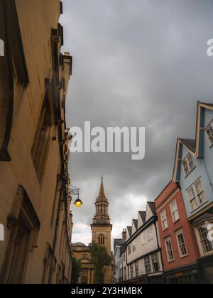 All Saints' Church, Lincoln College Library, University of Oxford, Oxford, Oxfordshire, Inghilterra, Regno Unito, Gran Bretagna. Foto Stock