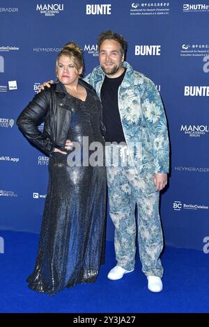 Gisa Flake und Knud Riepen bei der Verleihung vom "Deutschen Schauspielpreis" AM 13.09.2024 a Berlino Foto Stock