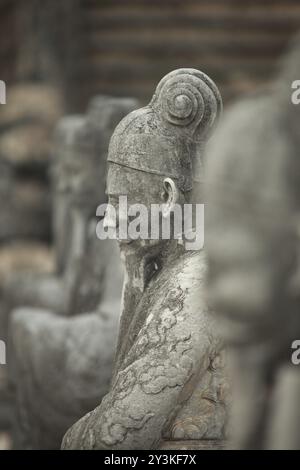 Tomba di Khai Ding a Hue, Vietnam, Asia Foto Stock