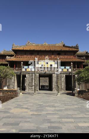Scattata alla Cittadella, Hue, Vietnam, Asia Foto Stock