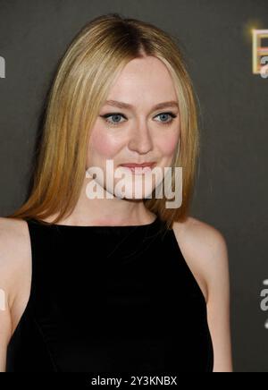 Beverly Hills, California, Stati Uniti. 13 settembre 2024. Dakota Fanning partecipa alla 76a Emmys Performer Nominee Celebration al Wallis Annenberg Center for the Performing Arts il 13 settembre 2024 a Beverly Hills, California. Crediti: Jeffrey Mayer/Media Punch/Alamy Live News Foto Stock