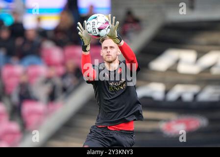 Herning, Danimarca. 14 settembre 2024. Superliga match tra FC Midtjylland e FC Copenhagen all'MCH Arena di Herning, sabato 14 settembre 2024. (Foto: Bo Amstrup/Scanpix 2024) credito: Ritzau/Alamy Live News Foto Stock