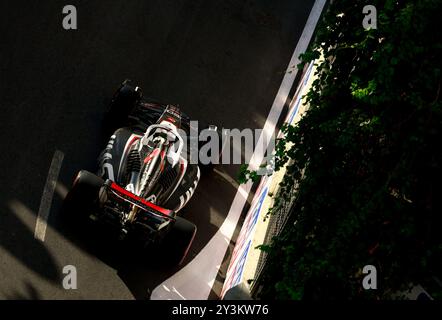 BEARMAN Oliver, Ferrari driver Academy, ritratto durante il Gran Premio di Formula 1 dell'Azerbaigian 2024, 17° round del Campionato del mondo di Formula 1 2024 dal 13 al 15 settembre 2024 sul circuito di Baku City, a Baku, Azerbaigian - foto DPPI Credit: DPPI Media/Alamy Live News Foto Stock