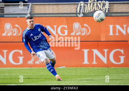 Como, Italia - 14 settembre 2024 - Como vs Bologna serie A - alberto moreno como crediti: Kines Milano/Alamy Live News Foto Stock