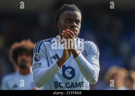 Londra, Regno Unito. 14 settembre 2024. Londra, Inghilterra, 14 settembre 2024: Stephy Mavididi (10 Leicester City) durante la partita di Premier League tra Crystal Palace e Leicester City al Selhurst Park di Londra, Inghilterra (Alexander Canillas/SPP) crediti: SPP Sport Press Photo. /Alamy Live News Foto Stock