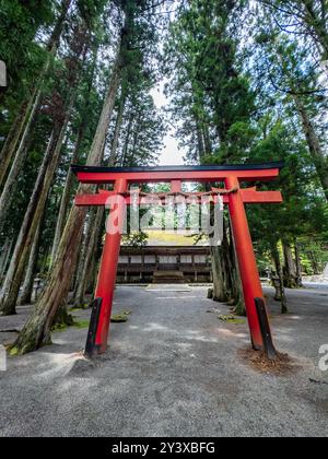 Tempio Kongobu-ji a Koya, distretto di Ito, Wakayama, Giappone Foto Stock