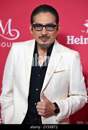 Beverly Hills, Stati Uniti. 14 settembre 2024. Hiroyuki Sanada arriva per il BAFTA North America's TV Tea Party al Maybourne Beverly Hills di Beverly Hills, California, sabato 14 settembre 2024. Foto di Chris Chew/UPI credito: UPI/Alamy Live News Foto Stock
