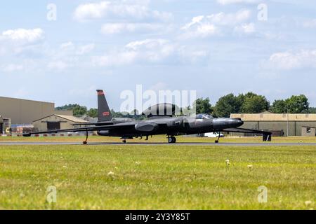 United States Air Force - Lockheed U-2, esibendosi al Royal International Air Tattoo 2024. Foto Stock