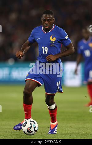 Youssouf Fofana (Francia) durante la partita UEFA 'Nations League 2024-2025' tra Francia 1-3 Italia allo Stadio Paris des Princes il 6 settembre 2024 a Parigi, Francia. (Foto di Maurizio Borsari/AFLO) Foto Stock