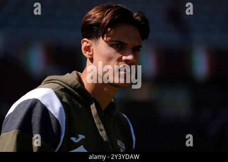 Torino, Italia. 15 settembre 2024. Samuele Ricci Torino FC) durante la partita di calcio di serie A tra Torino FC e Lecce allo Stadio Olimpico grande Torino di Torino - 15 settembre 2024. Sport - calcio ESCLUSIVO TORINO FC (foto di Fabio Ferrari/LaPresse) credito: LaPresse/Alamy Live News Foto Stock