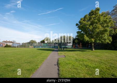 Lees Hill Play area, Kingswood, Bristol, Regno Unito Foto Stock